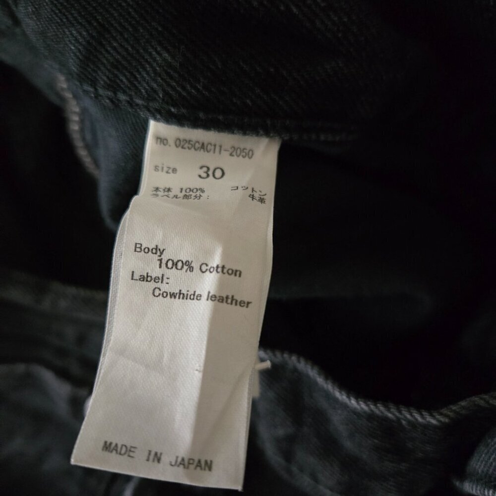 Moussy Vintage Staley Tapered Straight Leg Jeans Black 30 - Picture 5 of 5